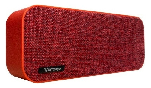Bocina Vorago Bsp-150 Rd Bluetooth Msd Usb 3.5mm Tela Rojo