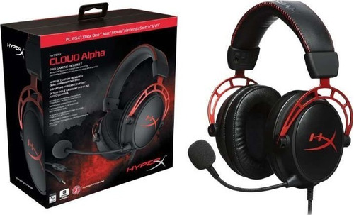 Audífono Gamer Kingston Hyperx Cloud Alpha Auricular Desmont