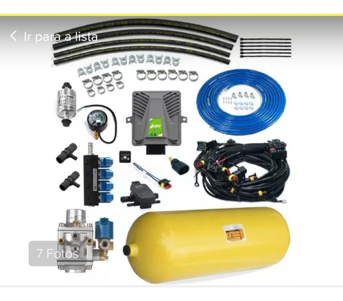 Kit Gnv 5 Geração. Para Carro De 4 Cilindros. Completo.