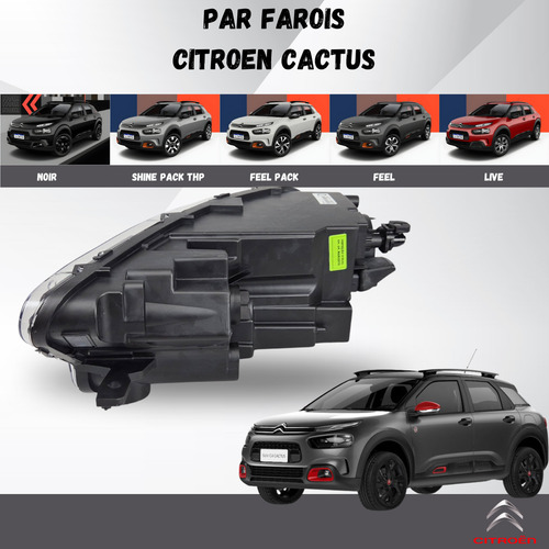 Par Farol Citroen C4 Cactus 2019 2020 2021 2022 2023 2024