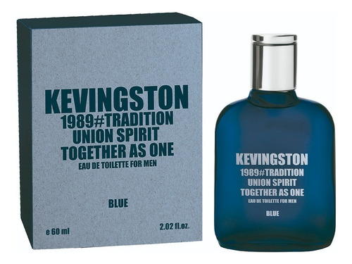 Perfume Kevingston 1989 Blue Hombre X60ml Regalo Local