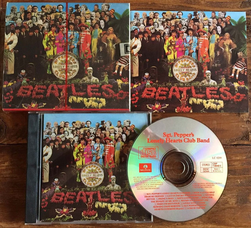 The Beatles Sgt. Peppers 1er. Edición Cd Emi Inglaterra Foto