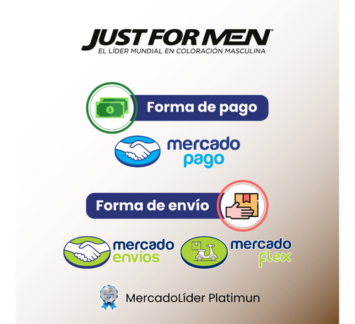 Just For Men Ultra Negro 3 Pack