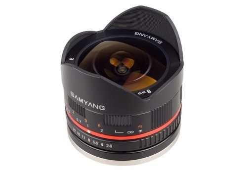 Samyang 8mm F2.8 Umc Fisheye Ii (black) Lens For Canon