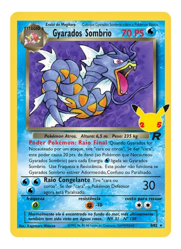 Carta Dourada Pokémon com 5 unidades : O Tesouro Raro para a sua Coleção -  Takara Tomy - Deck de Cartas - Magazine Luiza