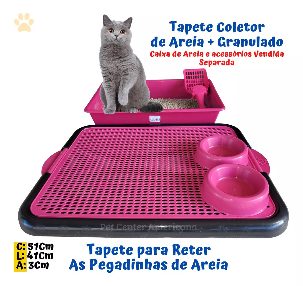 Segunda imagem para pesquisa de tapete para limpar patas do gato