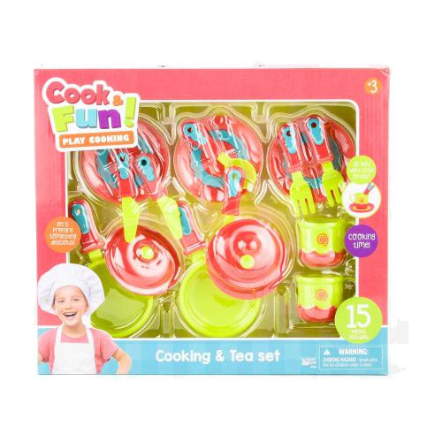 Set De Cocina 15 Pcs Para Niñas 