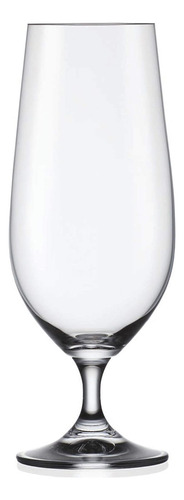 Kit 6 Taças Cerveja Cristal Titânio Bohemia Roberta 380ml