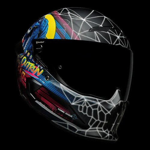 Casco De Moto, Marca Ruroc Atlas 4.0, Modelo Outrun