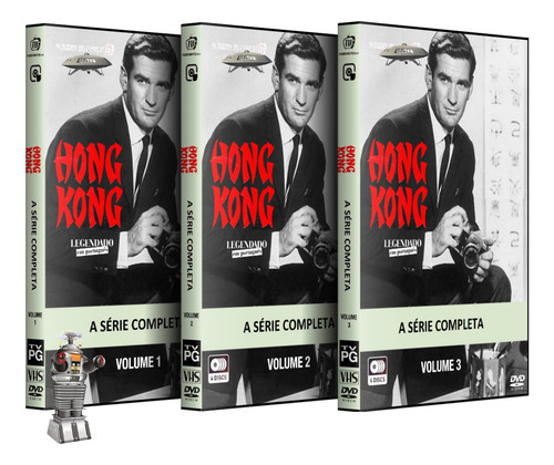 Série Hong Kong 1960 Legendada (com Rod Taylor) 27 Ep 10 Dvd