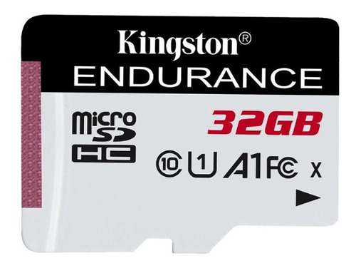 Kingston Micro Sd Clase 10 Endurance A1 Para Camaras 32gb +