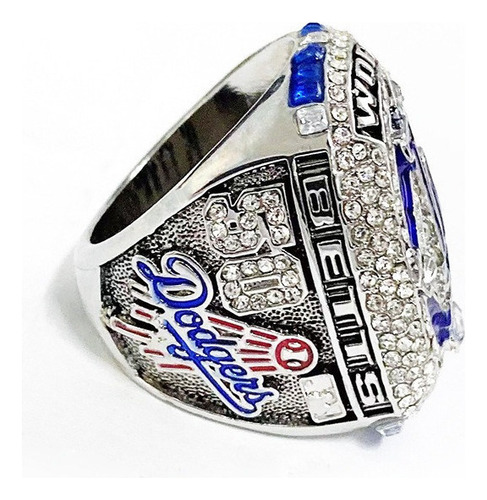 Nuevo Anillos Serie Mundial De Béisbol Los Angeles Dodgers