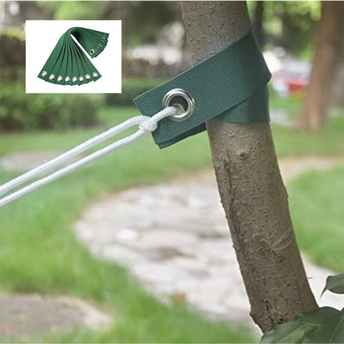 Sujeta De Forma Segura Los Lazos Para Árboles Al Aire Libre