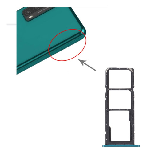 Porta Sim Bandeja Charola Compatible Huawei Y7a / Ppa-lx3