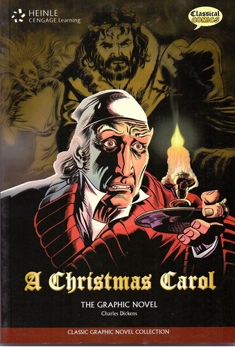 Classical Comics - A Christmas Carol, de Dickens, Charles. Editora Cengage Learning Edições Ltda., capa mole em inglês, 2010