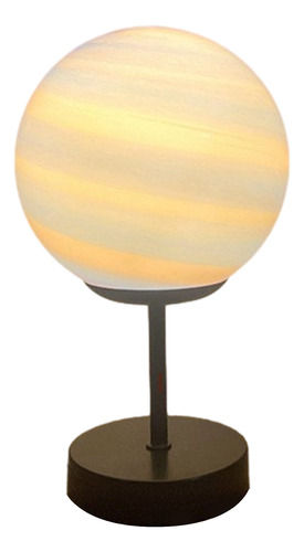 Lámpara De Escritorio Glass Ball Planets, Regulable, Luz Noc