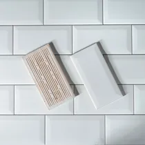 Comprar Ceramica Biselada 10x20 Blanco Mate Azulejo  Subway New York