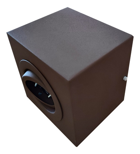 Spot Par 20 Plafon Sobrepor Direcionável Par20 Estrutura Marrom Textura 127/220v