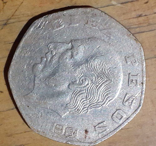 Lote De 5 Monedas De 10 Pesos (1972-1982)