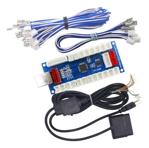 Arcade Controller Codificador De Retardo Cero, Placa Pcb,