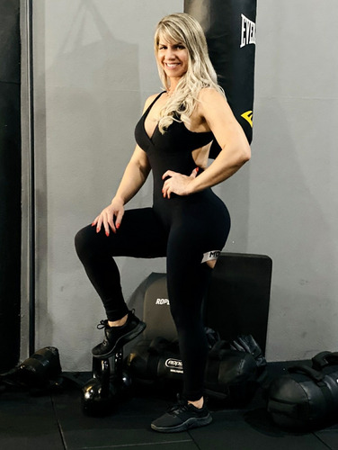 Imagem 4 de 5 de Macacão Fitness Roupas De Academia, Musculação, Crossfit 281