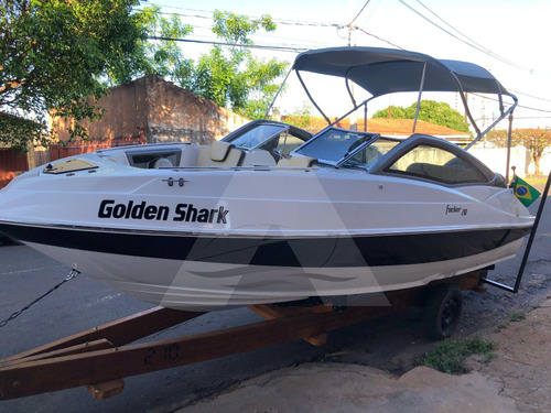 Lancha Fibrafort Focker 210 2017-motor Mercury 150 + Carreta