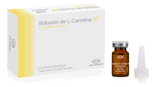 Armesso A.m. L-carnitina | 5 Viales De 0.3fl Oz | Quemador D