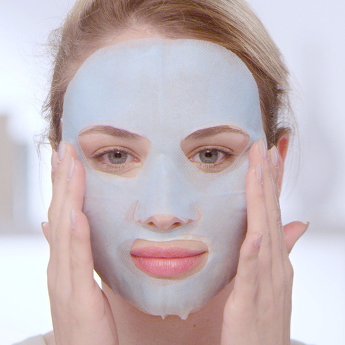 Mascarilla En Tela Garnier Skin Active Granada Hidra Bomb