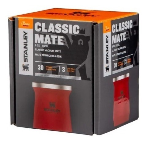Imagen 4 de 7 de Mate Stanley 236 Ml Acero Inoxidable Térmico Classic