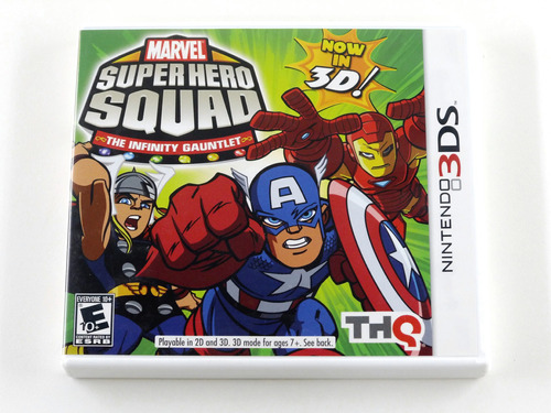 Marvel Super Hero Squad Original Nintendo 3ds