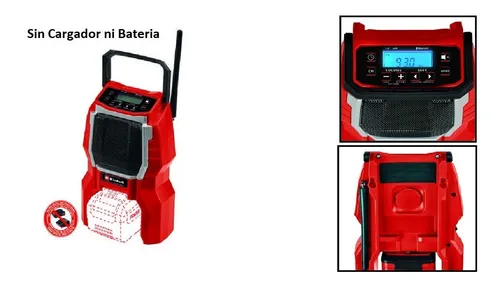 Radio Inalámbrica Einhell Tc-ra 18 Li Bt Sin Batería