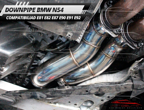 Imagen 5 de 10 de Downpipe Bmw 2/3/4 N54 135i 335i E82 E87 E81 E90 E92 E91