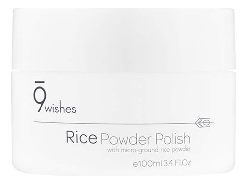 Exfoliante Facial Para Pulir El Polvo De Arroz 9wishes 9wish