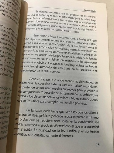 Los Valores Y La Educación En La Preparatoria (Usado)