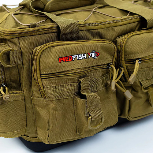 Bolso Redfish 3700 Marron Lt-2268 Capacidad 4 Cajas Señuelos