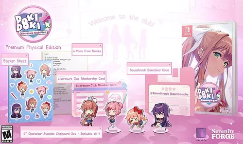 Doki Doki Literature Club Plus! Premium Physical - Switch