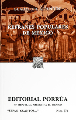 Libro # 674. Refranes Populares De Mexico Lku