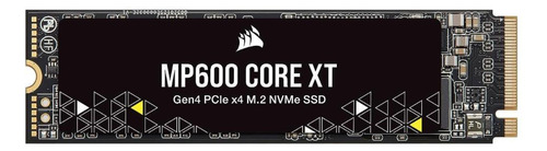 Disco sólido SSD interno Corsair MP600 Core XT 4TB negro