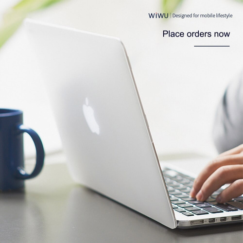 Imagen 2 de 10 de Cover Case Mate Macbook Air 13.3 A2179 / A2337 M1 2020 Wiwu