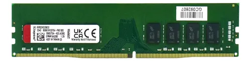 Memória Ram Kingston 16gb Ddr4 3200 Mhz - Kvr32n22d8/16