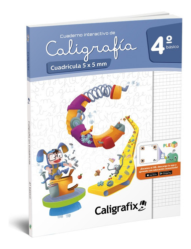 Caligrafia Cuadricula 4 Caligrafix 5mm