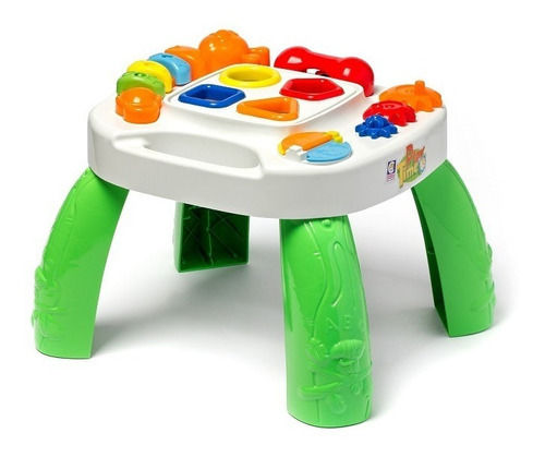 Mesa De Atividades Verde Infantil Play Time Cotiplás 1996