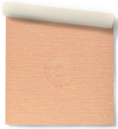 Papel Vinilico Texturado Salmon Muresco Madras 4300/8 Dstock