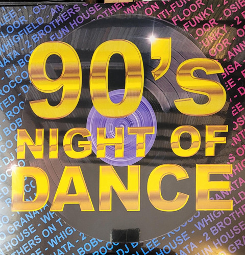 Lp Vinilo 90's Night Of Dance Nuevo Sellado