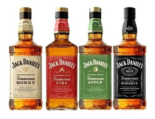 Super Pack Jack Daniels 4 Variedades