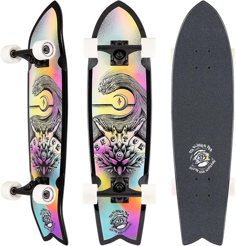 Sector 9 Unisex Pidel Topper Complete Skateboard, Adulto Sec