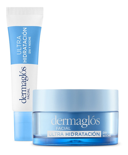 Dermaglos Set Ultra Hidratacion Crema + Contorno Ojos