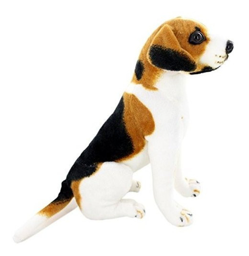 Jesonn Realistic Peluches Perro Sentado Beagle Plush Toys12