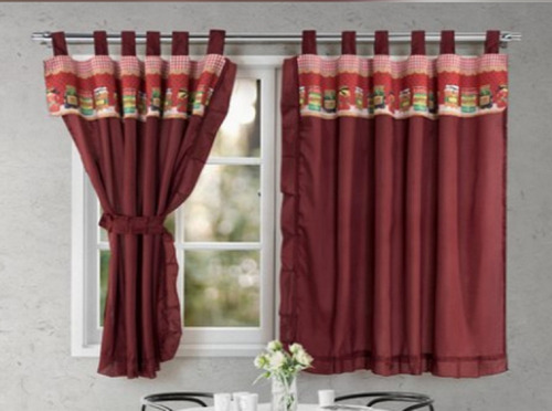 Cortinas Cortas Ambiente/cocina Envio Gratis Excelente Calid