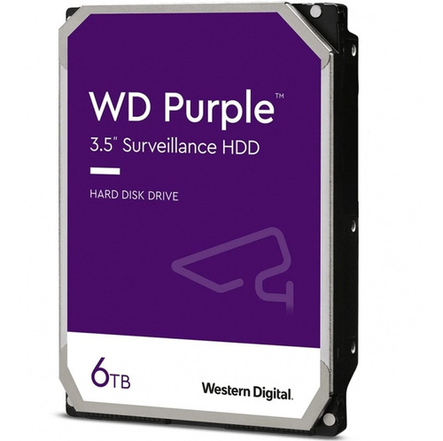 Imagen 2 de 3 de Disco Duro 6tb Sata Western Digital Interno Videovigilancia